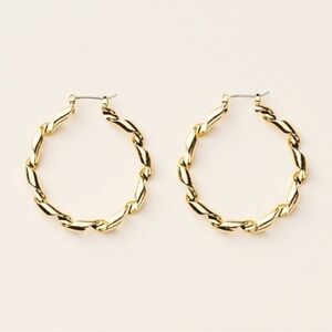kate spade x Target Ribbon Hoop Earrings NWT